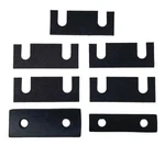 Chevy Radiator Support Mounting Plates 1955 1956 1957 Chevrolet New. Fixed Price $9.95.