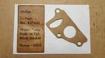 Military Dodge Wc Weapons Carrier M37 Water Pump Gasket Nos In Box 637440. Fixed Price $7.50.