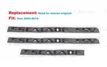 Replacement 3PCS Gloss Black Side Door Tailgate Escalade Esv Emblems 2003-2014. Fixed Price $89.60.