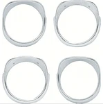 Oer 4 Piece Headlamp Bezel Set For 1965 Chevrolet Impala Bel Air And Biscayne. Fixed Price $163.98.