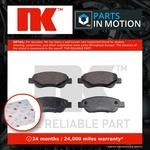 Brake Pads Set Front 224572 Nk 1613819980 425328 425474 044650H020 425327 New. Fixed Price $23.19.