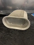 Vintage Mr. Gasket 97002391 Single Carburetor Finned Aluminum Air Scoop. Fixed Price $229.99.