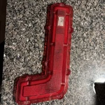 Nos Rear Right Tail Light Lens 1968 Pontiac Catalina 5960342 Gm. Fixed Price $125.00.
