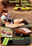 Metal Sign 1968 Fiberfab Avenger GT-12 Vintage Look Reproduction. Fixed Price $19.95.