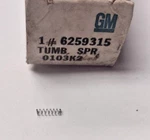 Gm Ignition Tumbler Lock Cylinder Retainer Spring General Motors #6259315 Nos. Fixed Price $5.00.