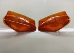 Amber 2X Indicator Lenses Fit Mercedes 220SE 280SE 3.5 Coupe W111 W108 W109 W112. Fixed Price $62.50.
