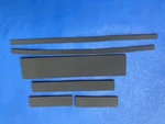 1957 Chevrolet Bel Air 210 150 Hood Anti Squeak KIT-6 Pieces-usa-soff Seal-new. Fixed Price $20.99.