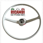 Classic Fiat 500 Steering Wheel D/f Giardiniera Beige New. Fixed Price $467.00.