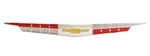 New Trim Parts Rear Trunk Lid Emblem Insert / For 1962 Chevy Impala Bel Air 2190. Fixed Price $61.99.