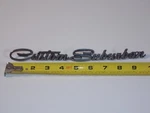 Vtg 1971 Plymouth Custom Suburban Car Vehicle Emblem Badge Nameplate 3444998. Fixed Price $19.00.