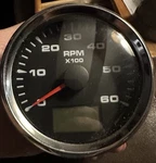 Eling Tachometer Gauge 6000RPM For Auto Marine Yacht Vehicle With 8.... Fixed Price $22.00.
