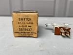 Chevrolet Impala, Belair & Biscayne Deluxe Heater Switch - Nos 3819637. Fixed Price $25.00.