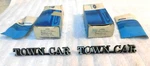 1971 1972 Lincoln Continental Nos Fender Trunk 'town Car' Name Plates. Fixed Price $149.00.