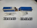 Nos Gm 1969 Camaro Fender Emblems Pair SS396 3953629. Fixed Price $159.00.