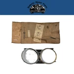 Old Stock Left Headlight Bezel For 1966 Chrysler Newport Models #2578375. Fixed Price $250.00.