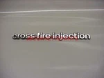 1982 Corvette Crossfire Injection Side Emblem New Gm 14043085. Fixed Price $49.95.