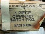 Nos Mopar CFW66407 Electronic Latch Package Lift Gate W/ Remote Release 1990-95. Fixed Price $28.00.