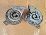 Vintage Pair Of Delco Remy Type 12 Volt Horns 1951086 Model 433. Fixed Price $65.00.