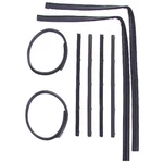 Window Sweeps Felt Kit Front Left Right Hand 8PC For 1972-80 Dodge/plymouth. Fixed Price $204.25.