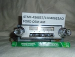 1963,1964 Ford Am Radio Oem P/n 4TMF-456857 1963-64. Fixed Price $59.95.