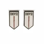 New Nova Door Panel Medallion Emblem Pair Trim Parts Fits Chevy Ii 3041. Fixed Price $96.29.