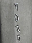 1964 Ford Galaxie Trunk Deck Lid Emblems Letters 500 Xl Oem Nameplate Rear Trim. Fixed Price $108.64.
