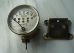 Vintage 60 Mph Antique Jones Model 25 Brass Speedometer Car Motorcycle W/bracket. Fixed Price $424.95.