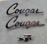 1974-1979 Mercury Cougar XR7 Emblem Fender Script Chrome Oem. Fixed Price $49.95.
