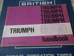 Nos British Leyland 1969 Triumph TR6 Owners Manual Handbook 545111 1ST Ed. Fixed Price $40.00.