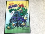 Rat Fink Ed Roth Thick Vinyl Poster 1984- 2013 Mighty Mopar 26 X 18 1/2 Nos. Fixed Price $180.00.