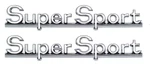 Oer Quarter Panel Emblem Set For 1966 Chevelle Super Sport Models. Fixed Price $74.98.