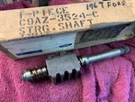 Nos 1969 1970 1971 Ford Galaxie Custom Full-size Steering Worm & Shaft. Fixed Price $69.95.