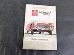 Mg Midget Mark Iii Driver's Handbook Akd 7061. Fixed Price $29.97.