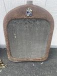 1921-1926 Durant Motors Grill Radiator With Badge Emblem Ornament. Fixed Price $350.00.