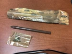 Nos 1973 Ford Pinto Body Mide Molding Brown + Woodgrain D3FZ-16003-A 8 11/32". Fixed Price $19.99.