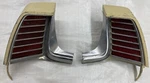 73 Chevy Monte Carlo Tail Lights Brake Lamps Rear Quarter Panel Extensions Trim. Fixed Price $151.46.