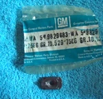 Oem Gm Cadillac 1973 - 1975 Front And Rear Push Button Stop Washer # 9829683. Fixed Price $6.00.