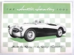 Austin Healey 100S Car Sales Brochure 1954/ 55 #1172. Fixed Price $402.53.