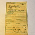 1963 Ford 2 Door Hardtop Xl Ohio Motor Vehicle Certificate Of Title. Fixed Price $225.00.
