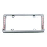 Car Pickup Truck Ford Chevy License Plate Tag Frame Holder / Red Led Brake Light. Fixed Price $27.53.