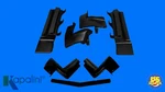 Buick Riviera 1979-85 Fiberglass Bumper Fillers Front & Rear (set Of Pcs). Fixed Price $335.00.