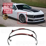 Ford Mustang S650 2024-2025 Gloss Black Front Fender Flare Quarter Extension. Fixed Price $114.99.