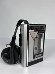 Vintage Sanyo Am/fm Portable Stereo Cassette Player Model MGR60 - New Belts!. Fixed Price $84.00.