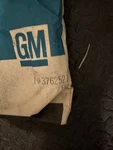 1956-1962 Corvette Conv Top Front Header Weather Stripping Nos Gm # 3762521. Fixed Price $27.20.
