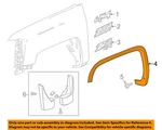 Oem 16-19 Sierra 1500 Fender Exterior Trim-wheel Opng Mldg 23217177. Fixed Price $170.81.