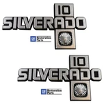 1981 1982 1983 1984 1985 1986 1987 Chevy Truck Fender Emblem Silverado 10 Pair. Fixed Price $131.95.