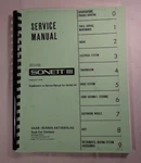 Saab Sonett Iii Service Manual - Model Years 1969 1974 162 Pages!. Fixed Price $59.95.