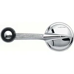 Oer 46387 53-60 Gm Window Crank Handle W/black Knob/chrome Center. Fixed Price $25.99.