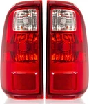Ransoto Tail Lights Compatible With Ford Driver And Passenger Side, Black. Fixed Price $57.99.