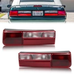 2PCS Red Lens Rear Tail Lights Brake Signal Lamps 1987-1993 Ford Mustang. Fixed Price $70.19.
